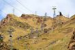 Funicular in Caucasus mountains
