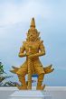 Golden statue of warrior