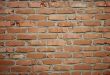Red brick wall background texture
