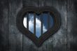 heart prison window