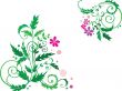 Decorative flower background