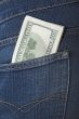 Money in a pocket
