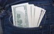 Money in a pocket