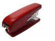 Red stapler isolated on the white background