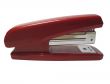 Red stapler isolated on the white background