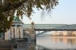 The embankment of the Moskva River in autumn