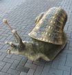 Decorative snail on the street