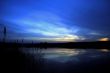 Late evening on the lake