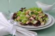 Potato salad with salmon