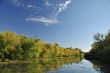 Autumn by river