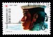 A stamp printed in China shows the 60th anniversary of Chinese army