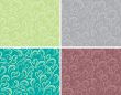 Curly seamless background