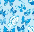 Seamless pattern with butterfly