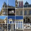 City architecture - a collage. Odessa, Ukraine