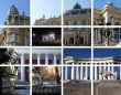 City architecture - a collage. Odessa, Ukraine