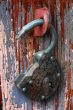 rusty hinged lock