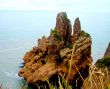 Rocky Outcrop In Sea