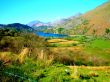 Rolling Mountains and Lake