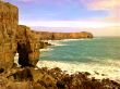 Rocky Shore And Waves
