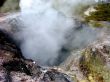 Volcanic Pit And Steam