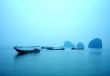 Boats On Misty Sea