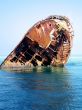 dilapidated ship wreck