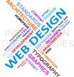 Word cloud - web design