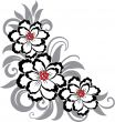 Decorative floral illustration