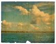 Landscape on old paper