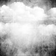 Abstract grunge background with clouds