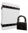 box and padlock
