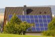 Haus mit Solar Technik , House with Solar technology