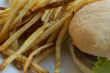 French Fried Potatoes and a Cheeseburger