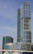 Buildings of the area `Moscow City`