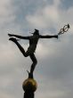 The sculpture `Mercury`