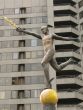 The sculpture `Mercury`