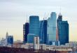 View of the area `Moscow City`