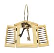 Wooden Shutters and Keys on Ring