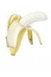 half peeled banana 