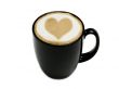 heart cappuccino