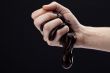 a hand with sticky chocolate