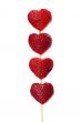 heart shape strawberries