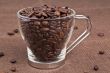 coffee beans in a pitcher