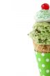 cropped avocado ice cream
