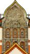  facade of the Tretyakov Gallery in Moscow