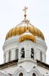 Domes of Christ the Saviour Cathedral in Moscow