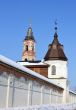 Wall tower and belfry of the St. Nicholas Berlyukovsky Monastery