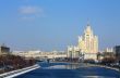 Moscow River in the spring