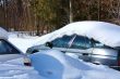 car and snow