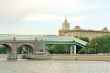 Andrew`s Footbridge in Moscow